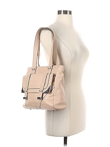 B Makowsky Leather Satchel (view 2)