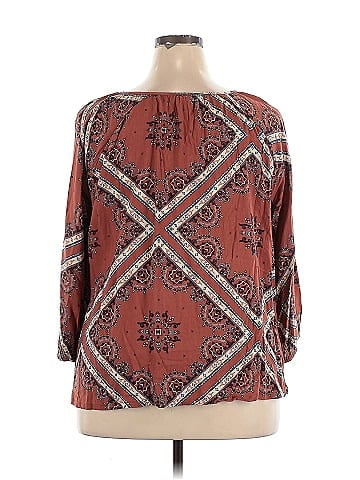 Natural Reflections 3/4 Sleeve Blouse (view 2)