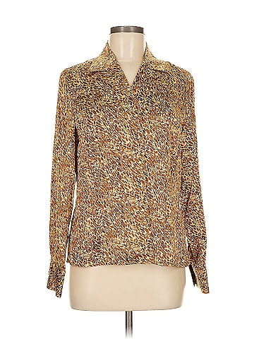 Austin Reed Long Sleeve Silk Top (view 1)