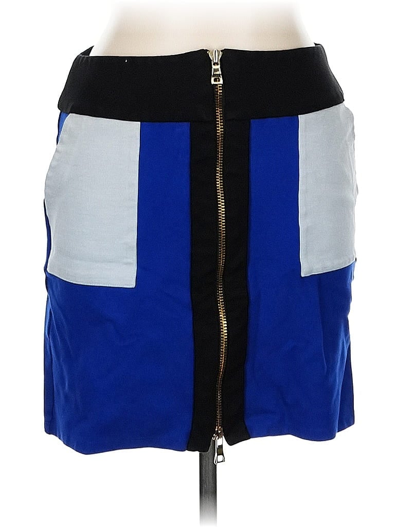 Pre-owned Inc International Concepts Casual Skirt In Blue