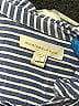 Monteau 100% Rayon Stripes Blue Casual Dress Size S - photo 3