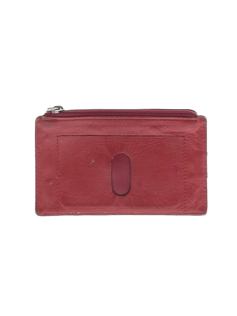 Lodis 100% Leather Burgundy Red Leather Card Holder One size - photo 1