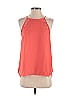 Naked Zebra 100% Polyester Orange Sleeveless Blouse Size S - photo 1