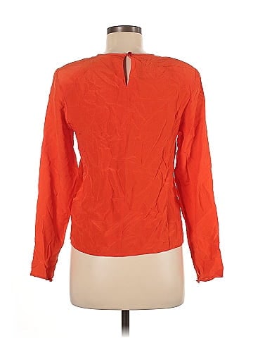 Collection Long Sleeve Silk Top (view 2)