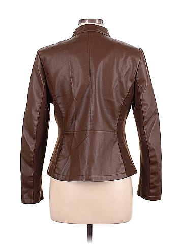 Kenneth Cole New York Faux Leather Jacket (view 2)