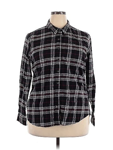 Weatherproof Long Sleeve Button-Down Shirt (view 1)