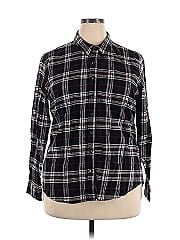 Weatherproof Long Sleeve Button Down Shirt