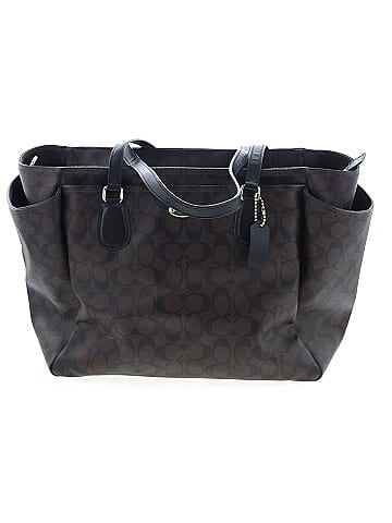 Coach Factory Leather Satchel (view 1)
