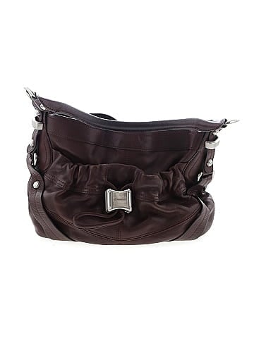 B Makowsky Leather Shoulder Bag (view 1)