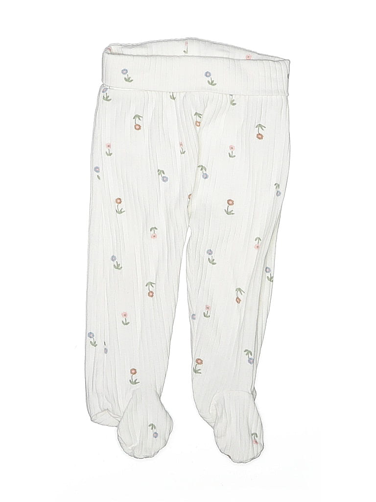 Just One You Made by Carter's Print White Casual Pants Size 6 (big kids) - photo 1