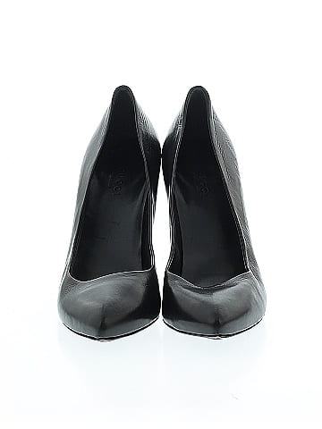 Gucci Leather GG Heels (view 2)