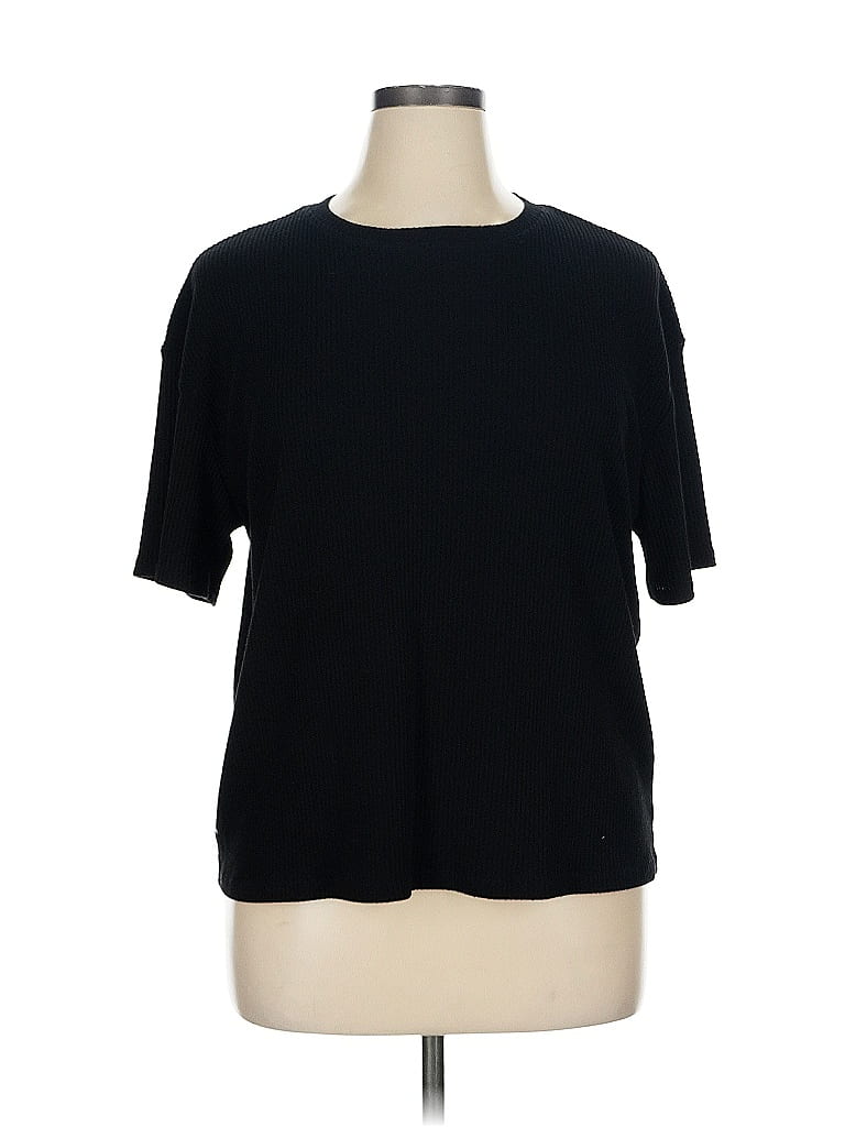Pre-owned Lissom Short Sleeve T-shirt In Black
