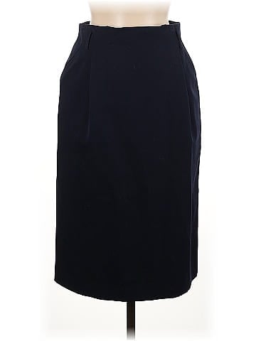 Linda Allard Ellen Tracy Wool Skirt (view 1)