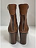 Chloé 100% Leather Brown Ankle Boots Size EU 38 - photo 9