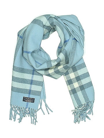 Burberry Reversible Wool-Blend Check Scarf (view 1)