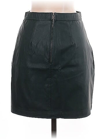 Abercrombie & Fitch Faux Leather Skirt (view 2)