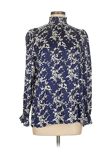Tucker Long Sleeve Silk Top (view 1)