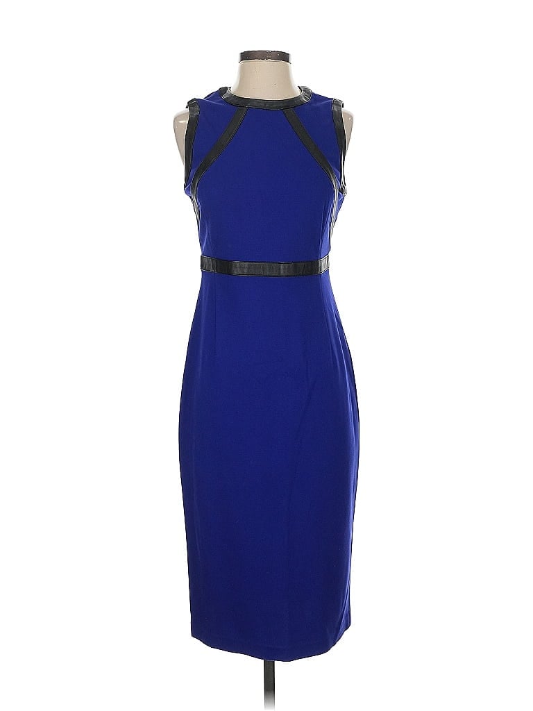 Pre-owned Ava & Aiden Cocktail Dress In Blue