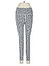 Athleta Animal Print Silver Active Pants Size M - photo 1