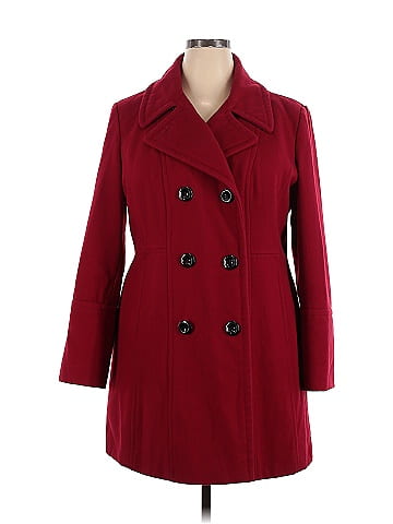 Anne Klein Wool Coat (view 1)