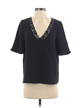 Sézane Short Sleeve Blouse