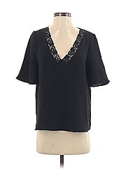 Sézane Short Sleeve Blouse