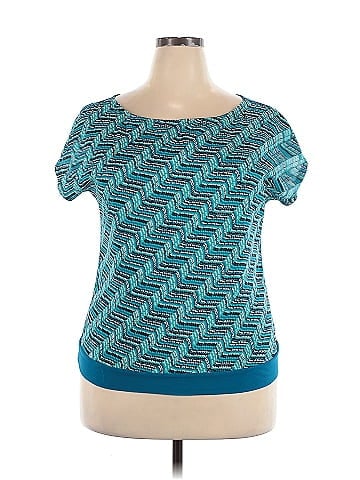 New York & Company Short Sleeve Top (view 1)