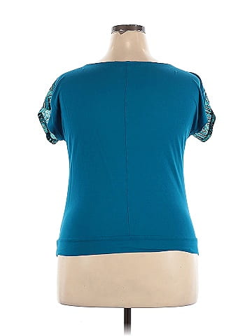 New York & Company Short Sleeve Top (view 2)