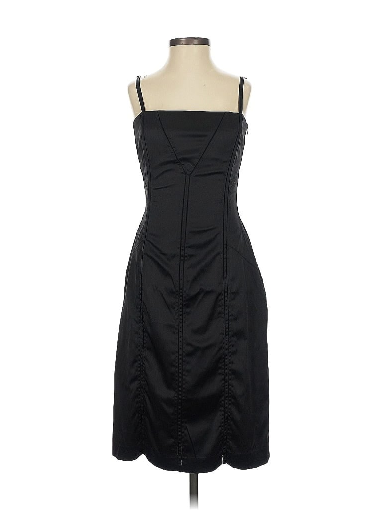 Pre-owned H&m Cocktail Dress In Black