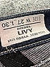 Diesel 100% Leather Hearts Blue Jeans Size 27 waist - photo 4