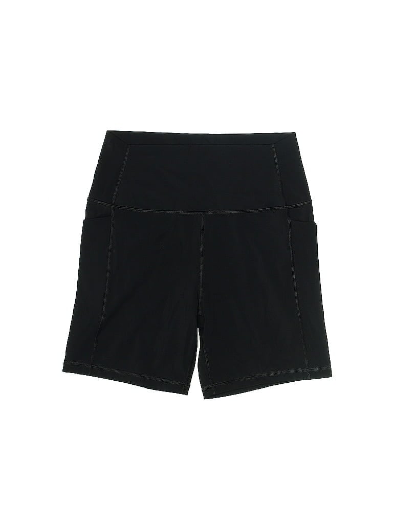 Crz Yoga Solid Black Athletic Shorts Size XS (estimated) - photo 1