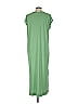 FP BEACH Solid Green Casual Dress Size L - photo 2