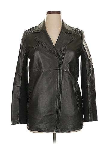 Trouve Leather Jacket (view 1)