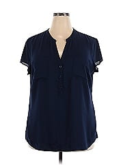 Soho Jeans New York & Company Short Sleeve Blouse