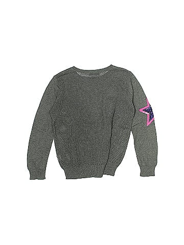 Aqua Pullover Sweater (view 2)