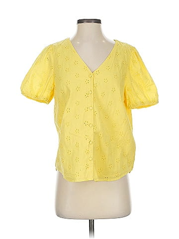 J.Crew Factory Store Short Sleeve Blouse (view 1)