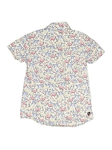 Tea Short Sleeve Button-Down Shirt (view 2)
