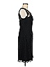 ML Monique Lhuillier 100% Nylon Black Cocktail Dress Size 8 - photo 4