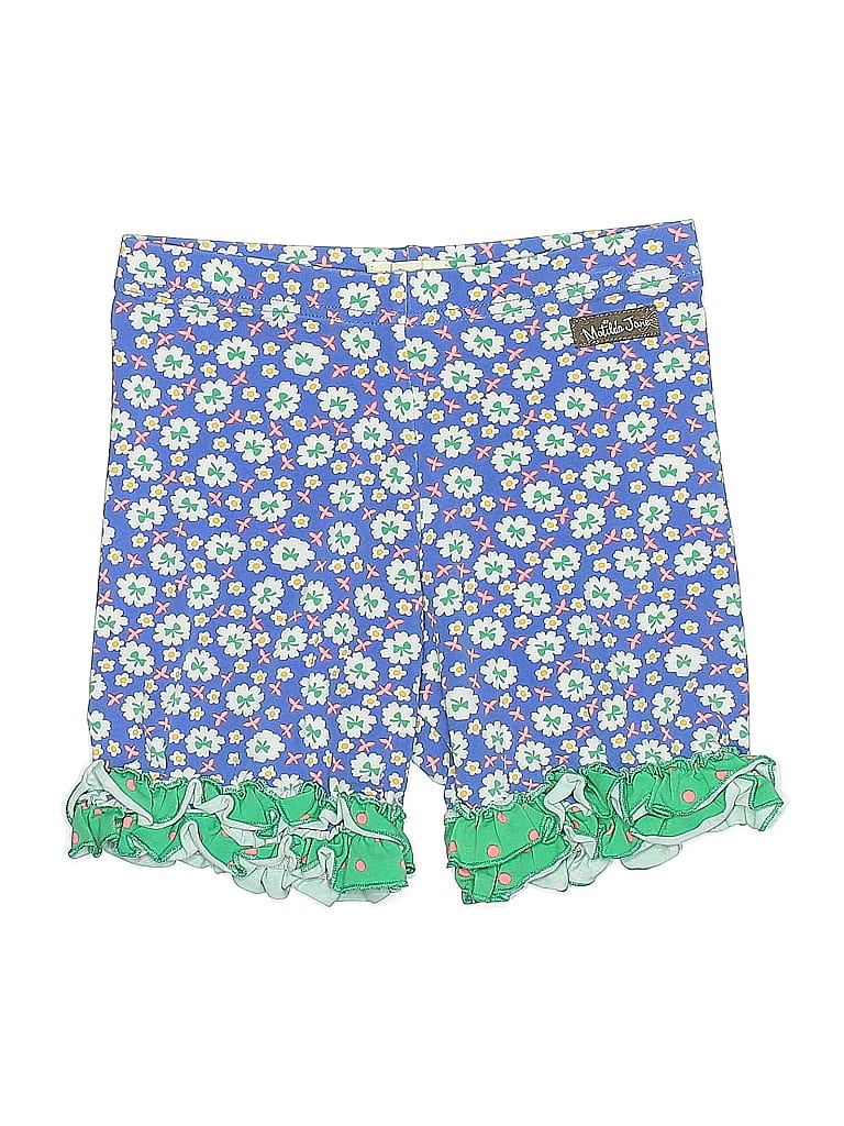 Matilda Jane Floral Blue Board Shorts Size 10 - photo 1