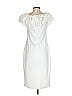 Gracia 100% Polyester White Cocktail Dress Size S - photo 2