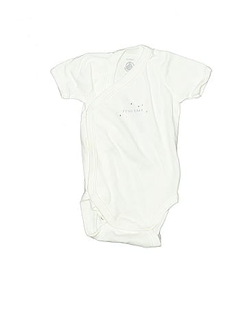 Petit Bateau Short Sleeve Onesie (view 1)