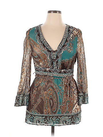 ECI 3/4 Sleeve Blouse (view 1)