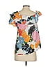 Entro Orange Short Sleeve Blouse Size S - photo 2