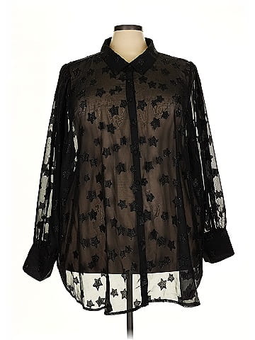 Torrid 3/4 Sleeve Blouse (view 1)