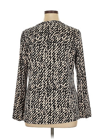 Dana Buchman Long Sleeve Blouse (view 2)