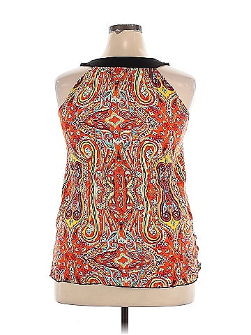 Double Take Sleeveless Blouse (view 2)