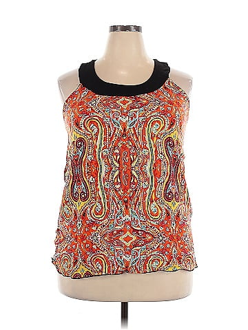 Double Take Sleeveless Blouse (view 1)