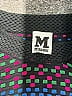 M Missoni Graphic Black Cocktail Dress Size 6 - photo 7