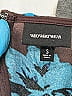 Who What Wear 100% Polyester Print Teal Casual Dress Size S - photo 3