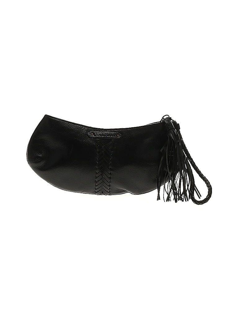 Cole Haan 100% Leather Black Leather Wristlet One size - photo 1